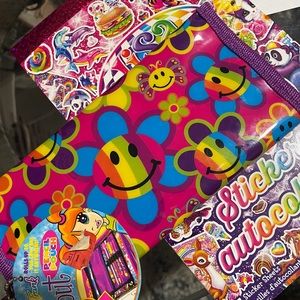 🔥NWT 90’s Lisa Frank Pencil Pouch